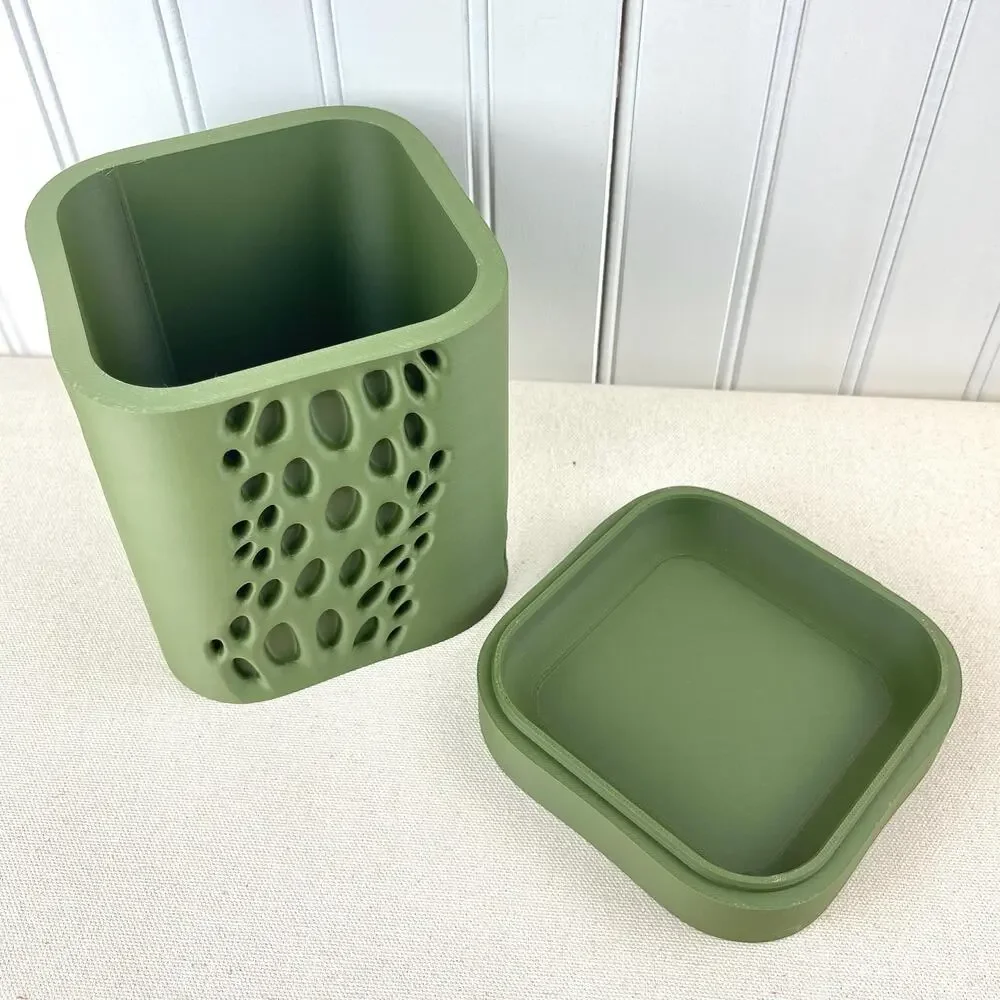 Organic Sculptural Planter, Vapor Planter Pot, Tabletop Indoor Planter